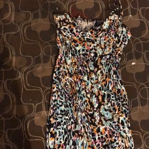 Spaghetti strap Half ruffle top